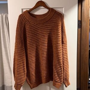 Universal Thread Rust Knit Sweater